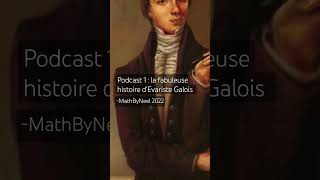 Extrait  Podcast 1 sur Galois [upl. by Nerraf]