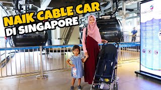 Naik Cable Car Kereta Gantung Sentosa Island SINGAPORE [upl. by Isbel]