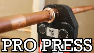 How to ProPress Copper Pipes Pros amp Cons  GOT2LEARN [upl. by Ecinev]