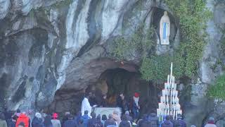 Rosary from Lourdes  December 25 2023 [upl. by Yebloc]