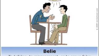 SAT Vocabulary Belie v [upl. by Formica371]