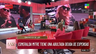 💥 ESMERALDA MITRE tiene una abultada deuda de expensas [upl. by Siryt765]