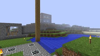 Minecraft Beta Transoceanic Railway Beginning [upl. by Imis]