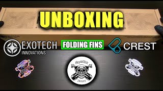 EXOTECH FOLDING FINS UNBOXING DISCOVERING EXCELLENCE [upl. by Eibbor]