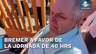 Carlos Bremer estaba a favor de la jornada laboral de 40 horas [upl. by Neehahs121]