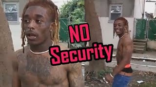 Lil Uzi Vert is back in his HOOD without any Security amp He is fine with it 1600 [upl. by Mirisola323]