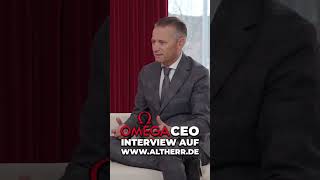 Exklusives Interview mit OMEGACEO Raynald Aeschlimann [upl. by Diana]