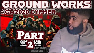 GW20 Groundworks Cypher 2020 Unknown T Digga D M1llionzKoTeewayDa  Reaction 2 [upl. by Haianeb]