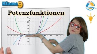 Potenzfunktionen verstehen  Klasse 9 ★ Wissen [upl. by Harrat]