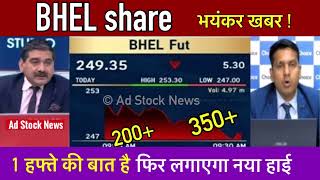 BHEL share latest news Hold or sell Bhel share news today  bhel share latest news today [upl. by Faline788]