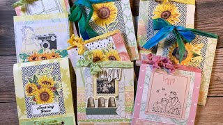 Simple Matchbook Journal 3 ways  No Sew 🧵 Craft Fair Project [upl. by Lidia]