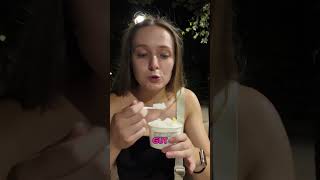 GRANITA 🍋 in SALERNO 🇮🇹 italy food foodreview [upl. by Notsuh]