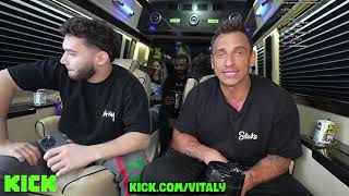 Adin Ross x Vitaly  May 21 2024 20240521 Full Kick Stream VOD [upl. by Olympias]