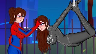 Spider Girl Tied She Venom For Revenge 2D Cartoons [upl. by Annmarie]