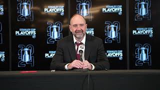 Dallas Stars Coach Pete DeBoer PostGame Interview Game 3 WIN over COL [upl. by Scoville840]