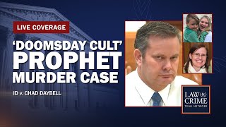 WATCH LIVE ‘Doomsday Cult’ Prophet Murder Trial — ID v Chad Daybell  Hearing [upl. by Eusoj]