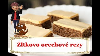 Pečieme s Majkym Žltkovo orechové rezy [upl. by Beeson409]