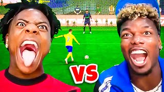 ISHOWSPEED vs PAUL POGBA FC25 WAGER [upl. by Glori]