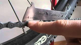 Kettenverschleiß am Fahrrad prüfen Tool Review Rohloff Caliber 2 [upl. by Aelegna]