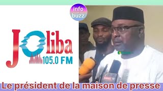 La fermeture de JOLIBA FM est une décision très très forte [upl. by Hallock]