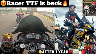 😍After 1 year 😈Racer TTF is back🔥🇮🇳Indian Racer TTF 😱started bike Race🔥🥰Best student  moto vlog [upl. by Maon352]