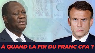 Toujours pas de monnaie commune À quand la fin du Franc CFA [upl. by Aysahc900]