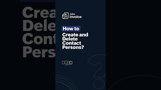 How to Create and Delete Contact Persons  Android App  Zoho Invoice [upl. by Sharia]