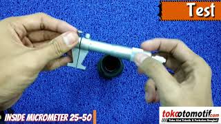 Review Inside Micrometer 2550 [upl. by Dnomhcir594]