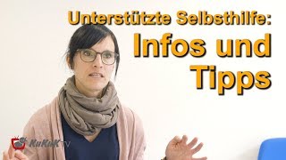 Unterstützte Selbsthilfe 3  Infos und Tipps für Selbsthilfegruppen [upl. by Nilrem]