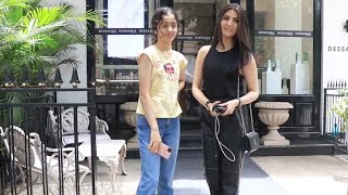 Riddhima Kapoor Sahani With Daughter Samara Sahni Spotted at Salon in Bandra  Shudh Manoranjan [upl. by Spalla]