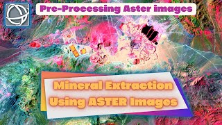 Mineral Extraction using Aster images in the ENVI Preprocessing Aster images [upl. by Torbart46]