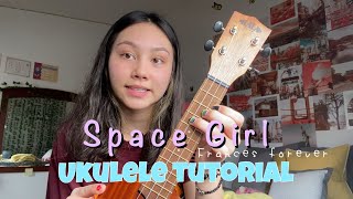 Space Girl Frances Forever ukulele tutorial [upl. by Niwrek966]