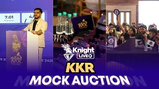 KKR Mock Auction Fans Build Their Ultimate KKR Team  KnightLIVE  TATA IPL 2025 [upl. by Lleze917]