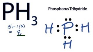 PH3 Lewis Structure  How to Draw the Lewis Structure for PH3 [upl. by Domineca]