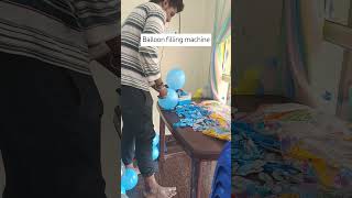 Balloon filling machine [upl. by Aicad]