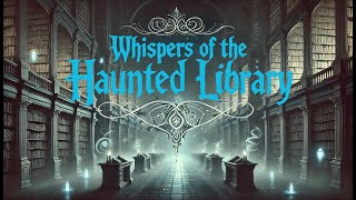 Whispers of the Haunted Library  ASMR Halloween Story  Relaxation Story [upl. by Bindman]