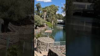 Yardenit Baptismal Site on Jordan River Israel pilgrimage holyplaces [upl. by Aicek]