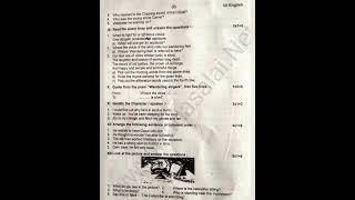 7 stdsecond mid term test english question paper 2024novembercamskalvichannel [upl. by Friederike826]