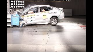 Toyota Yaris 2019 obtiene 4 estrellas en seguridad [upl. by Nelaf]