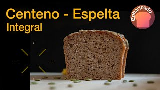 Pan de centeno y espelta integral  wwwenharinadocom [upl. by Rothschild]