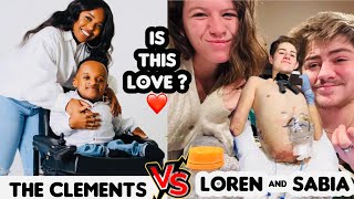 THE CLEMENTS Vs LOREN AND SABIA Selfless love theclements theclements [upl. by Nazar]