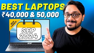 Sep 2024 Best Laptop Under 40000 and 50000⚡Newly Launched and Value for Money [upl. by Alberta804]