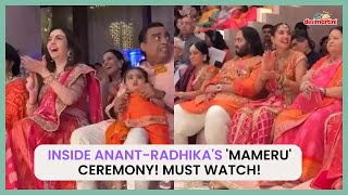 Anant Ambani and Radhika Merchants Mameru Ceremony  Ambani Wedding with Bollywood Stars [upl. by Keith]