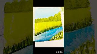 watercolor painting beginners art painting watercolorpainting watercolor artist easy viral [upl. by Ano]