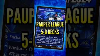 UNDEFEATED MTG Pauper League Decklists 20241101 davidroyale pauper paupermtg [upl. by Coretta]