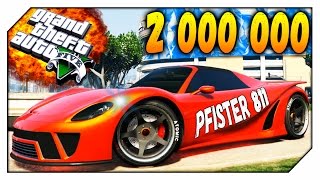 PFISTER 811 НОВАЯ МАШИНА В GTA 5 GTA Online [upl. by Katina]