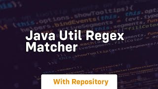 java util regex matcher [upl. by Ankeny]