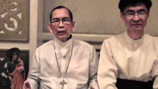 Archbishop Aniceto Promotes Rosary Crusade against RH Bill [upl. by Annahaj423]