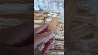 Receta de churros bien crocantes por horas fvpシ viralreels fvp viralvideo vlog [upl. by Norabel]