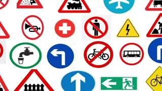 Traffic Signs Road Safety Informatory Mandatory  Cautionary Traffic Signs [upl. by Filippa785]